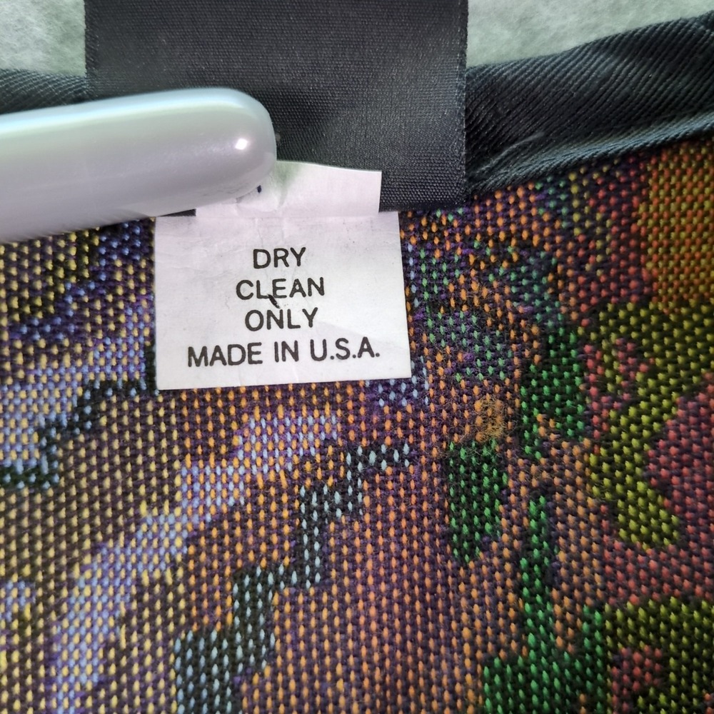 SOKO Womens Sz 10 Tapestry Jacket Long Sleeve Artisan USA Made Floral Open Front - Picture 4 of 6